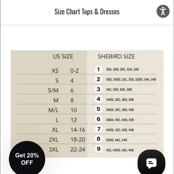 Shebird Aspen Long Sleeve Ribbed Knit Bra Top Sz 4/M - Picture 5 of 10